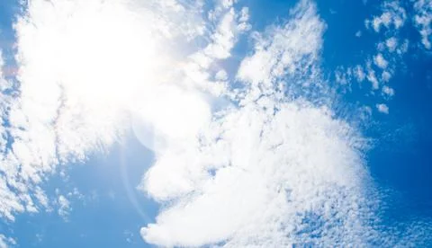 Cloud background Stock Photos