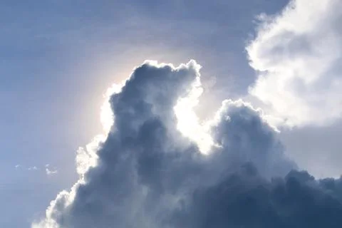 Cloud on Backlight Stock Photos