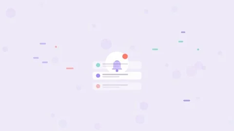 Cloud Backup Sync animation, violet flat design motion graphic, backup concept Stock Footage 342457440