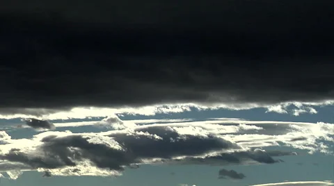 Cloud Band Stock Footage 54758619