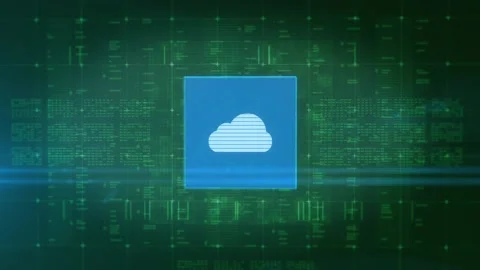 Cloud based data drive system Stock Footage 150751960