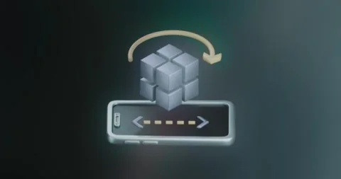 Cloud based service for managing and sharing data Stock Footage 314732114