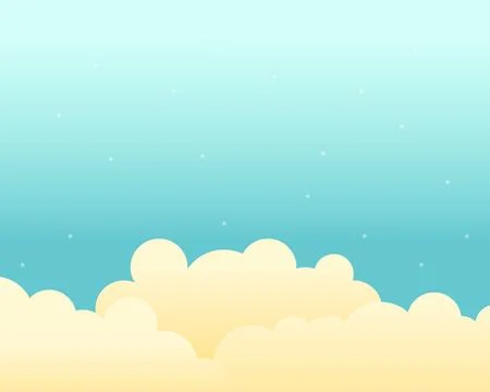 Cloud Bckground Stock Illustration