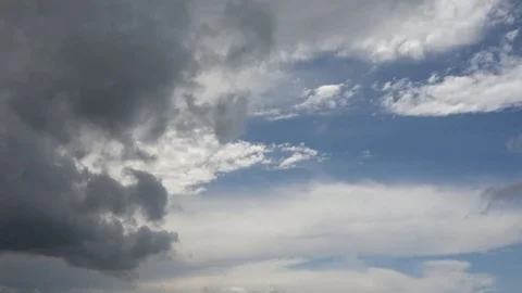 Cloud befor rain Stock Footage 110750548