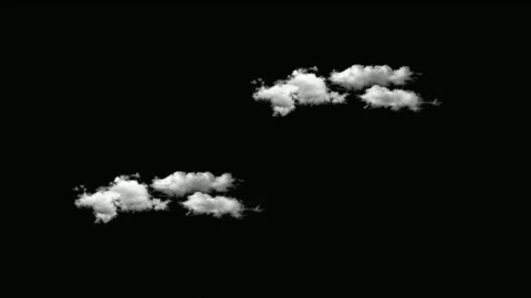 Cloud black background stock video footage Stock Footage 277942331