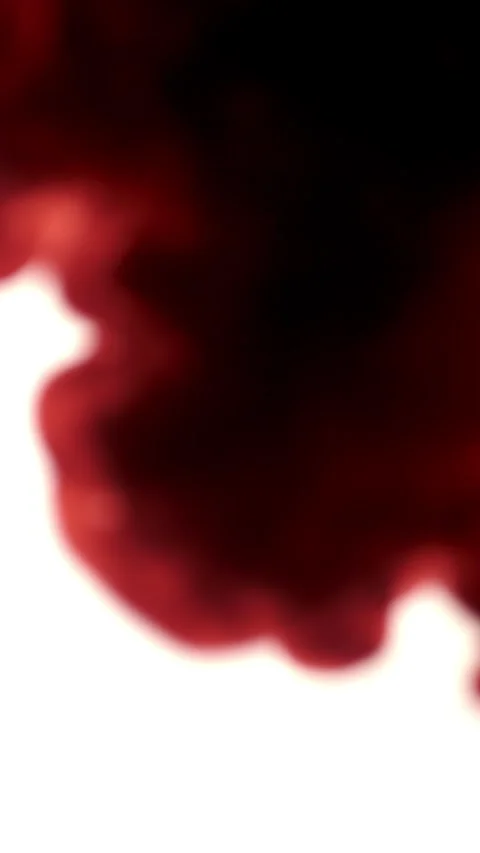 Cloud of blood transition - vertical Stock-Footage 280702741