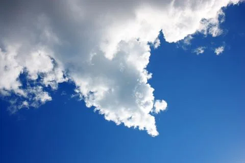 Cloud  blue sky in   arrow Foto stock