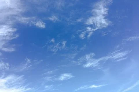Cloud on blue sky background. clouds sky Stock Photos