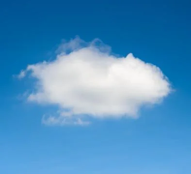 Cloud on blue sky background Stock Photos