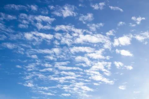 Cloud in the blue sky. A beautiful clouds against the blue sky background. Be Stock Photos