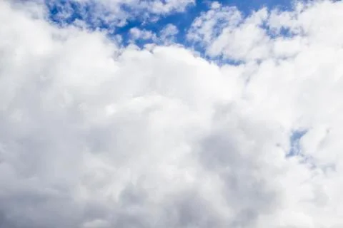 Cloud in the blue sky. A beautiful clouds against the blue sky background. Be Stock Photos