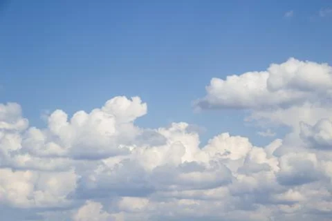 Cloud in the blue sky. A beautiful clouds against the blue sky background. Be Stock Photos