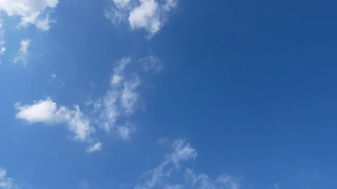 Cloud Blue Sky Stock Footage 108248617