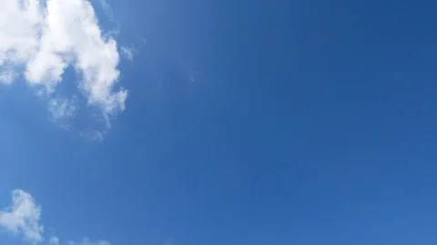 Cloud Blue Sky Stock Footage 108248675