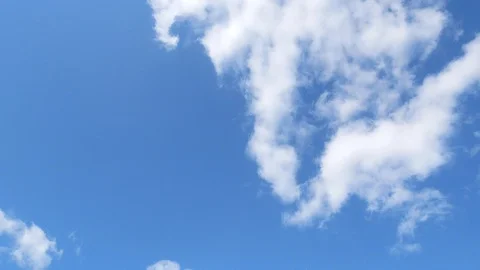 Cloud Blue Sky Stock Footage 108248842