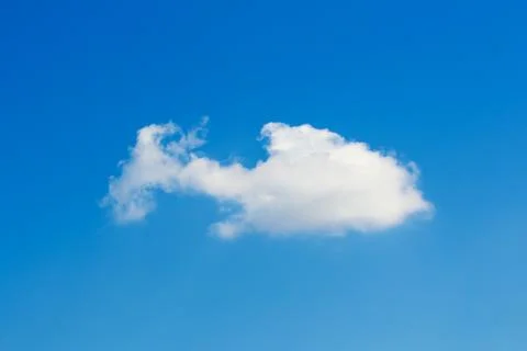 Cloud in the blue sky Stock Photos