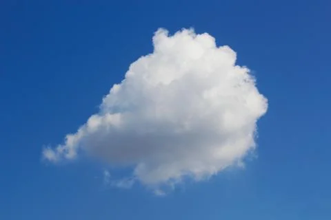 Cloud in the blue sky Stock Photos