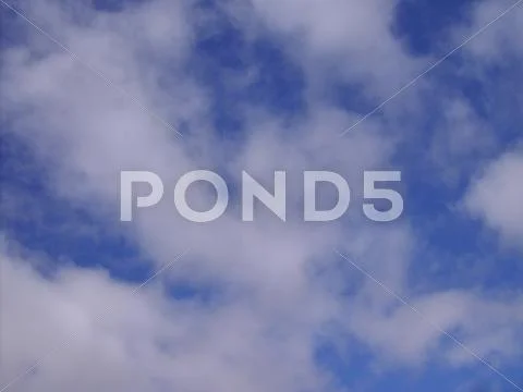 Cloud on blue sky Stock Photos
