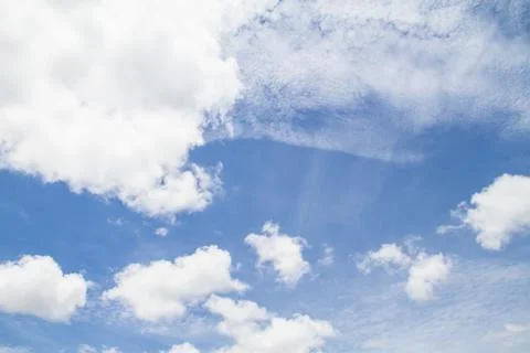 Cloud in blue sky Stock Photos