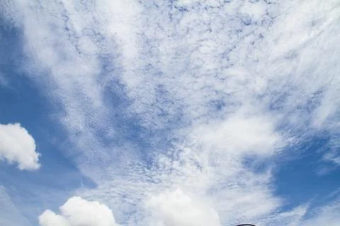 Cloud in blue sky Stock Photos