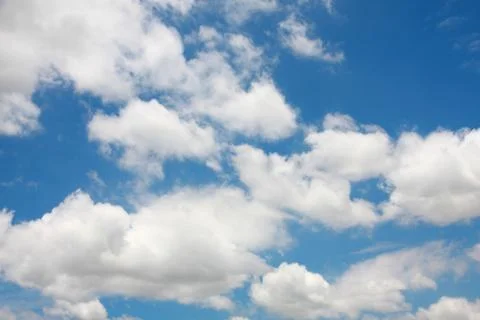 Cloud on blue sky Stock Photos