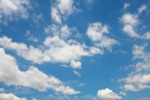 Cloud on blue sky Stock Photos
