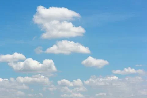 Cloud on blue sky Stock Photos