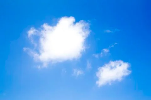 Cloud in blue sky Stock Photos