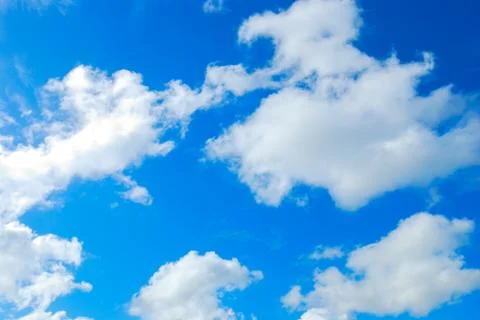 Cloud in blue sky Stock Photos