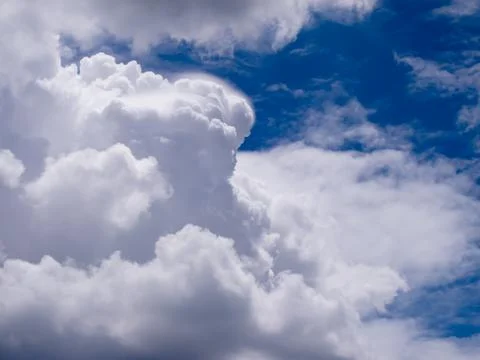 Cloud in blue sky Stock Photos