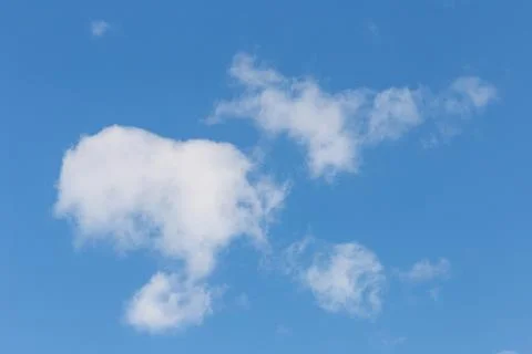 Cloud on the blue sky. Foto stock