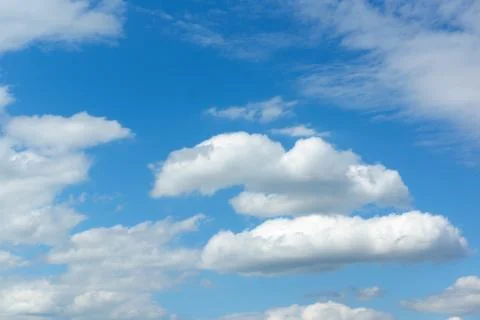 Cloud in the blue sky Stock Photos