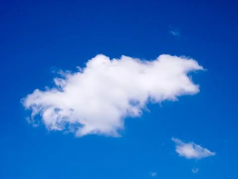 Cloud in blue sky Stock Photos