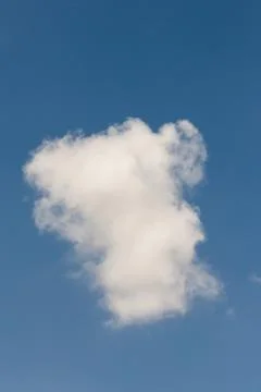 Cloud on the blue sky. Stock Photos