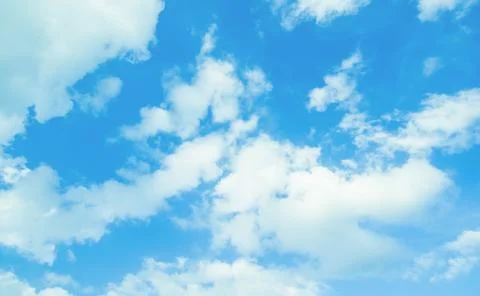 Cloud in blue sky Stock Photos