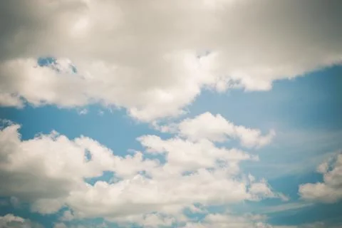 Cloud on blue sky Foto stock