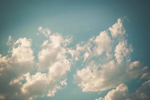 Cloud on blue sky Stock Photos