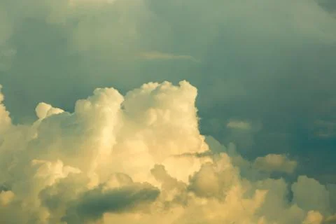 Cloud on blue sky Stock Photos