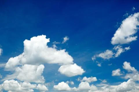 Cloud on blue sky 스톡 사진