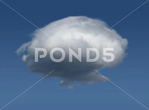 Cloud in the blue sky Stock Photos