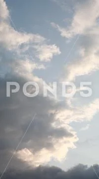 Cloud on blue sky Stock Photos