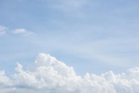 Cloud blue sky Stock Photos