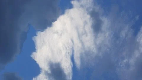 Cloud on blue sky Foto stock