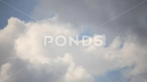 Cloud on blue sky Stock Photos