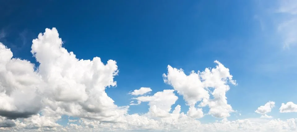 Cloud on blue sky Stock Photos