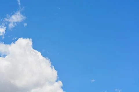 Cloud in the blue sky. Stock Photos