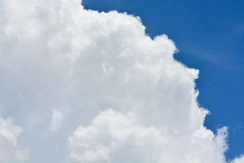 Cloud in the blue sky. Stock Photos