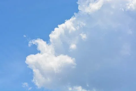 Cloud in the blue sky. Stock Photos