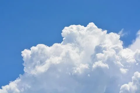 Cloud In The Blue Sky. Stock Photos
