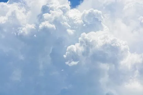 Cloud in the blue sky. Stock Photos